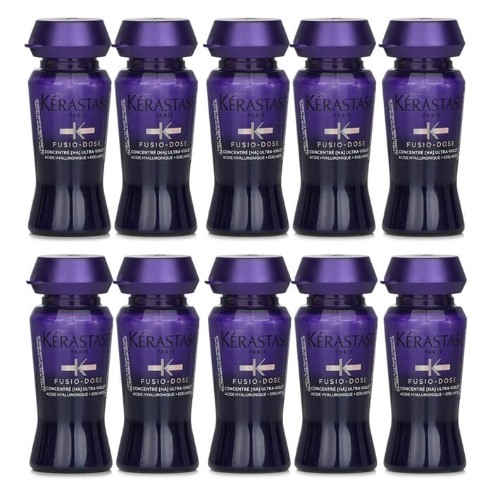 Fusio-Dose Concentre H.A Ultra-Violet (For Lightened, Highlighted Cool Blonde Hair) 10x12ml/0.4oz by Kerastase - Image 2