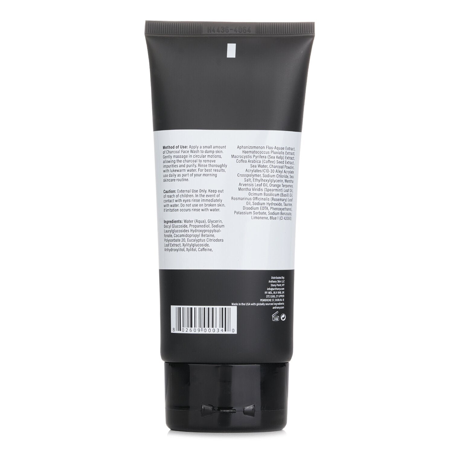 Logistics For Men Charcoal Face Wash من Anthony - صورة 3