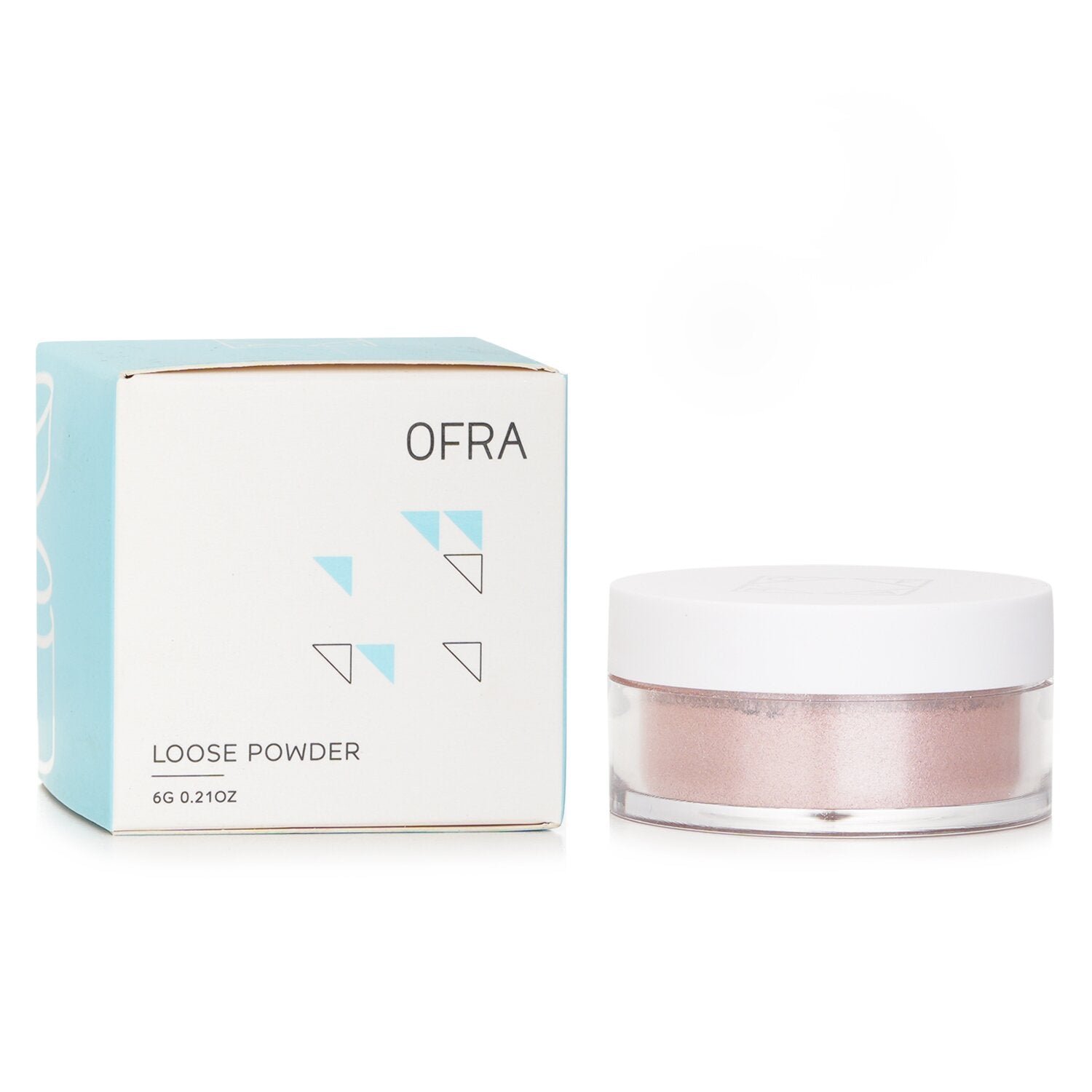 (OK) Shimmer Loose Powder - # Pink Sapphire (Random Packaging) by OFRA Cosmetics - Image 2