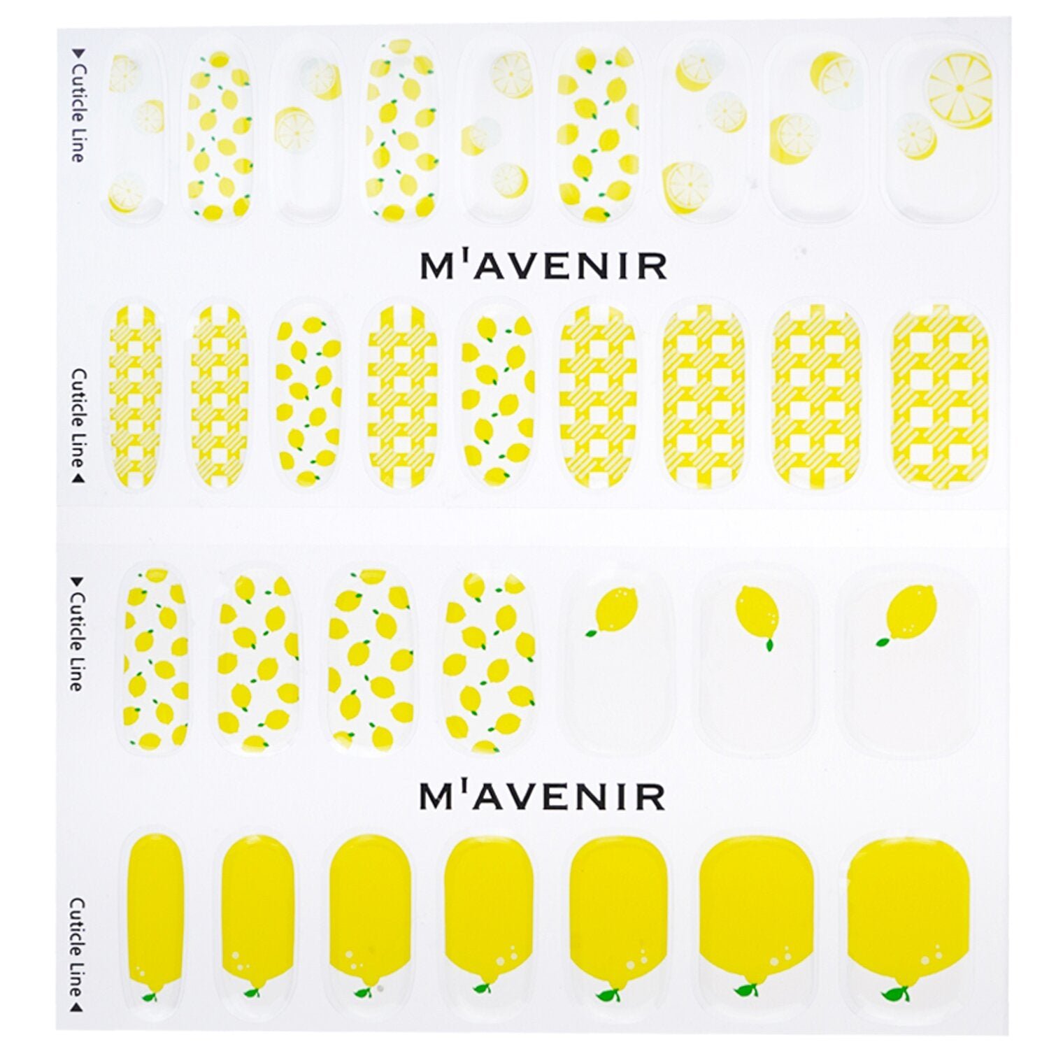ملصق الأظافر (أصفر) - # Lemon Drop Nail من Mavenir - صورة 2