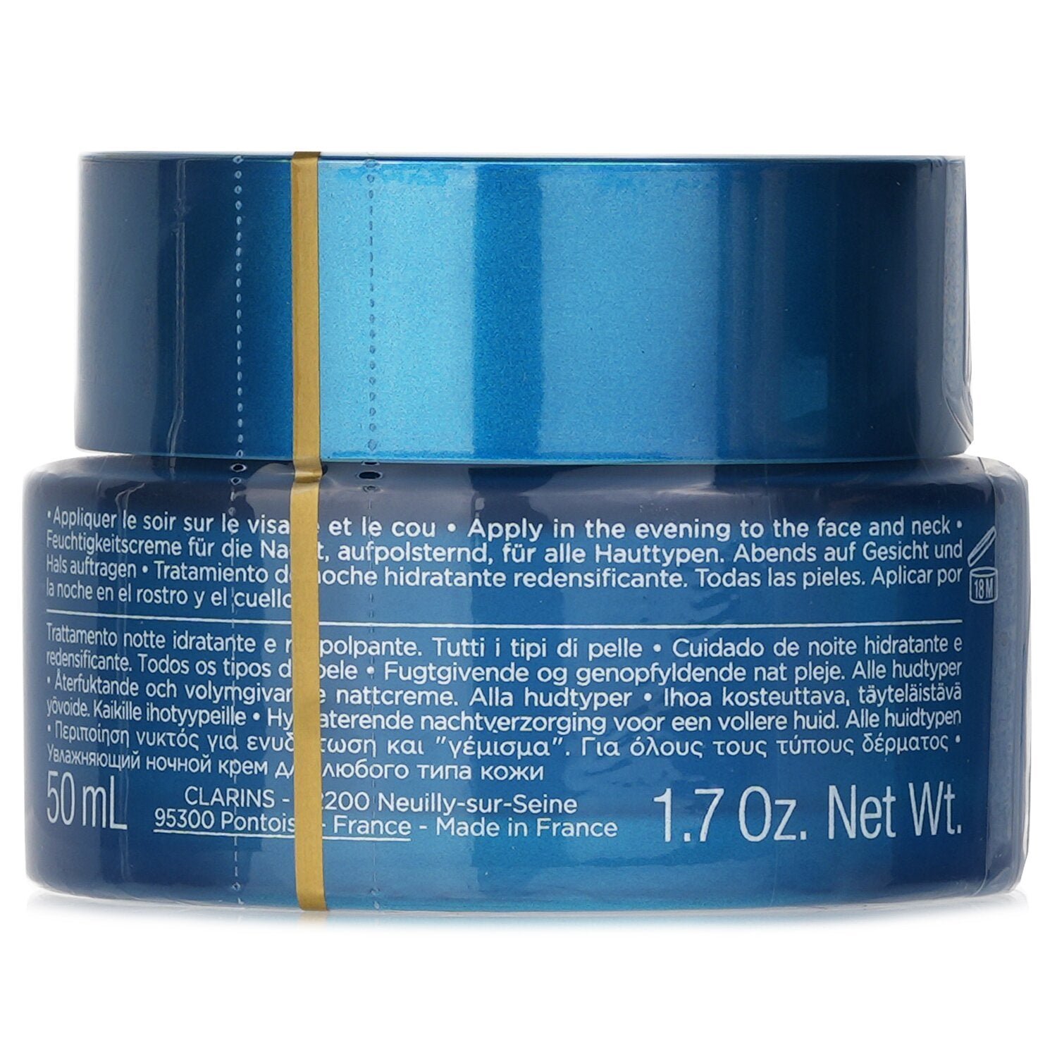 Hydra-Essentiel [HA²] Plumps, Moisturizes And Quenches Night Cream (For All Skin) by Clarins - Image 3