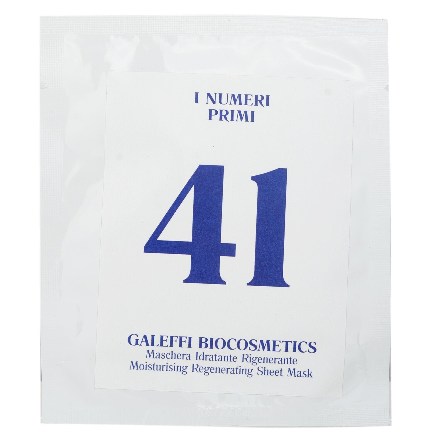 N.41 Moisturising Regenerating Sheet Mask by I Numeri Primi - Image 2
