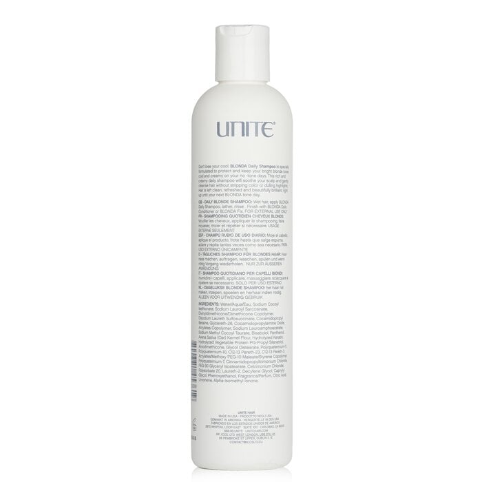 شامبو يومي BLONDA 300ml/10oz من Unite - صورة 3