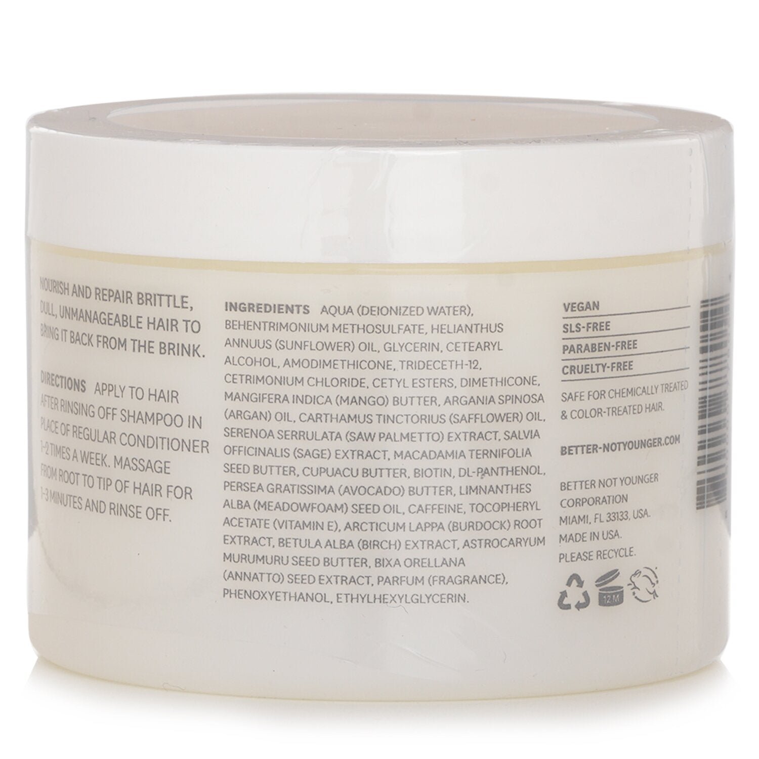 Hair Redemption Restorative Butter Masque by Better Not Younger - Image 3