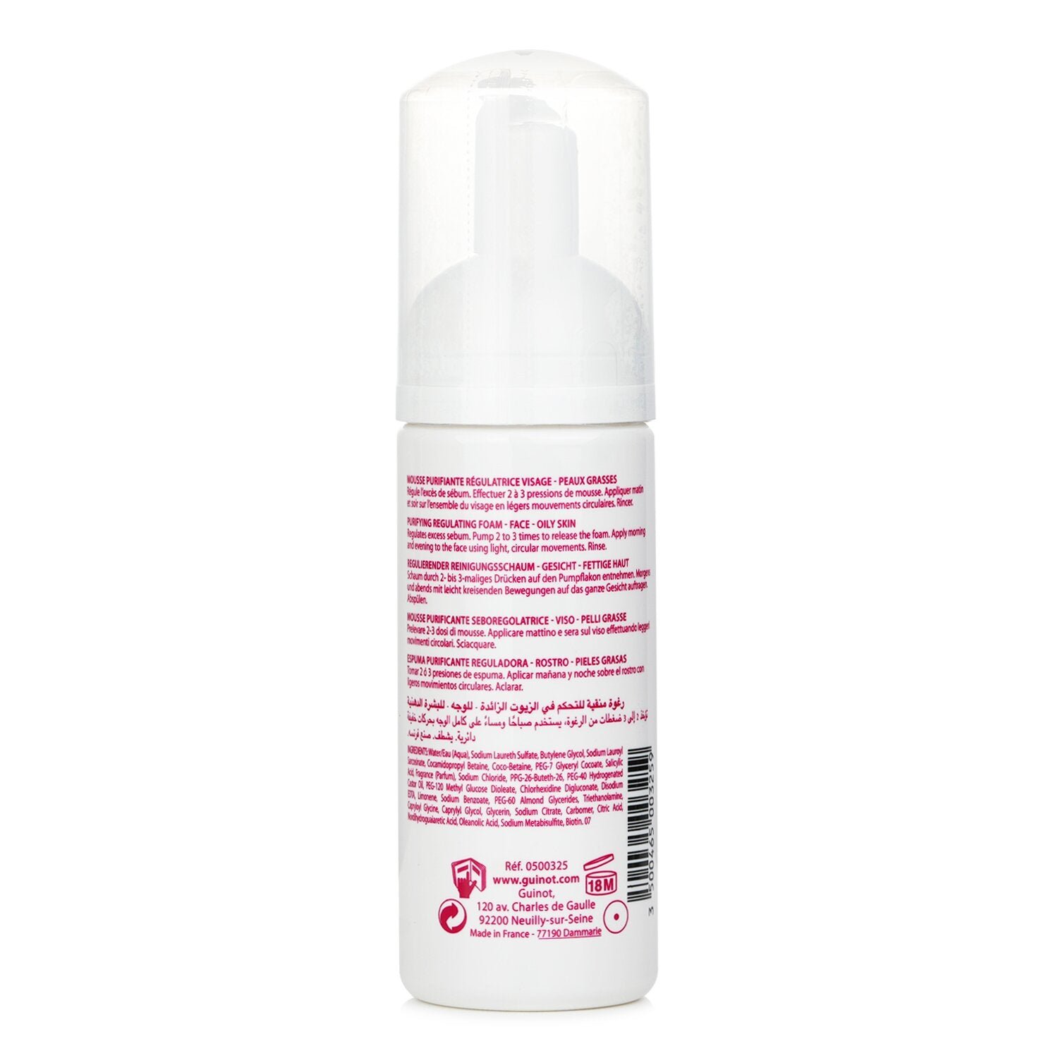 Microbiotic Purifying Cleansing Foam (For Oily Skin) by Guinot - Image 3