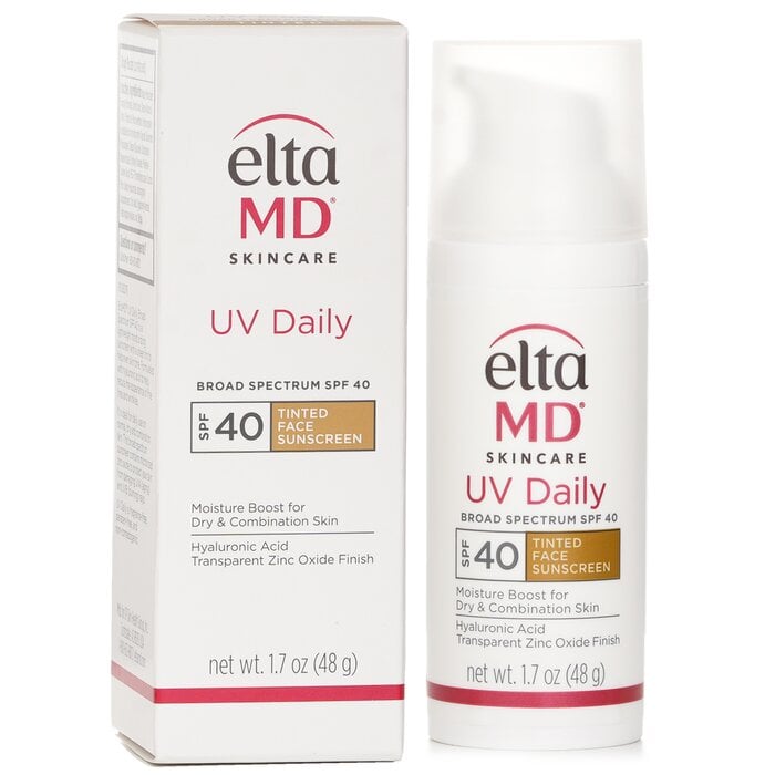 واقي الشمس الوجهي اليومي المرطب SPF 40 - للبشرة الطبيعية، المختلطة، وما بعد الإجراء - ملون (التغليف عشوائي) من EltaMD - صورة 2