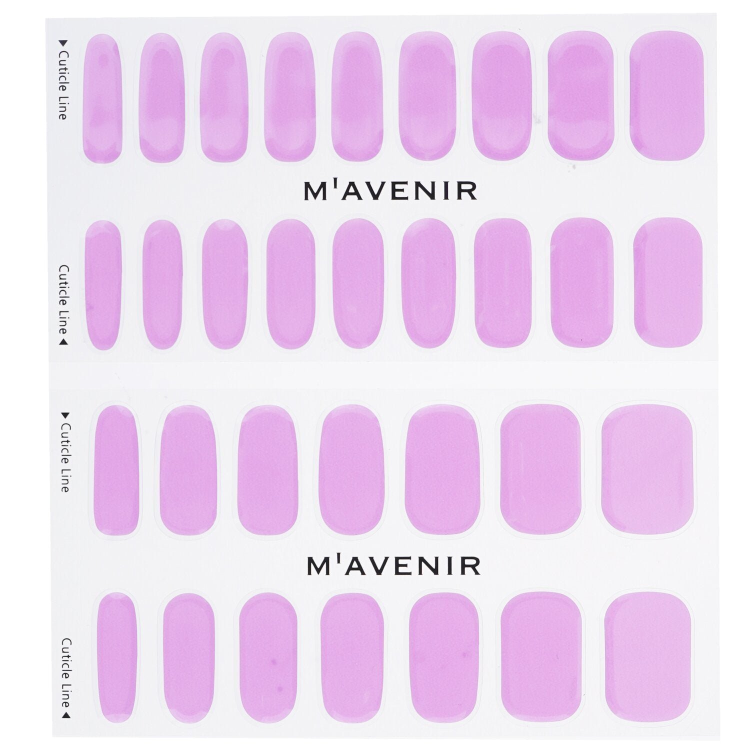 Nail Sticker (Purple) - # Purple Breeze Nail by Mavenir - Image 2