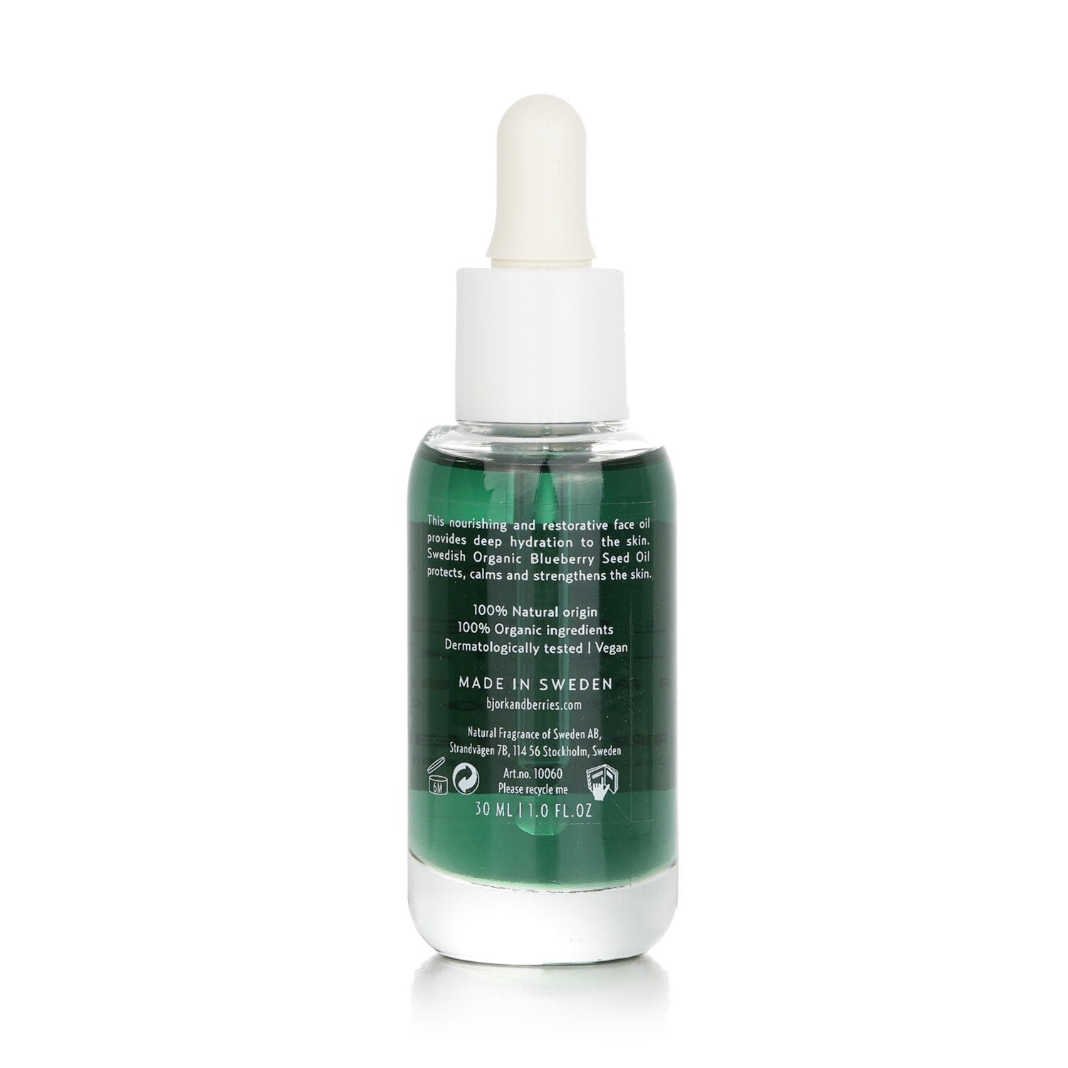 Blueberry+ Blue Tansy Restoring Face Oil by Bjork & Berries - Image 3