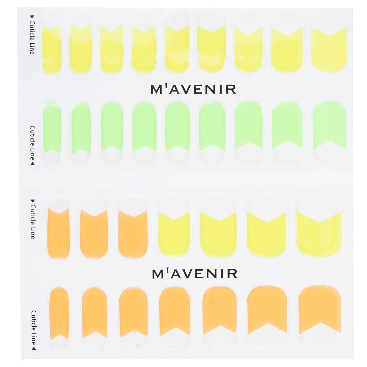 Nail Sticker (Assorted Colour) - # Vitamin V Nail by Mavenir - Image 2