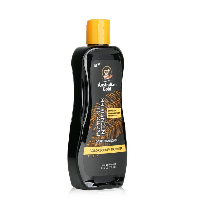 Dark Tanning Exotic Oil Intensifier(Label slightly damaged) 237ml/8oz by Australian Gold - Image 2