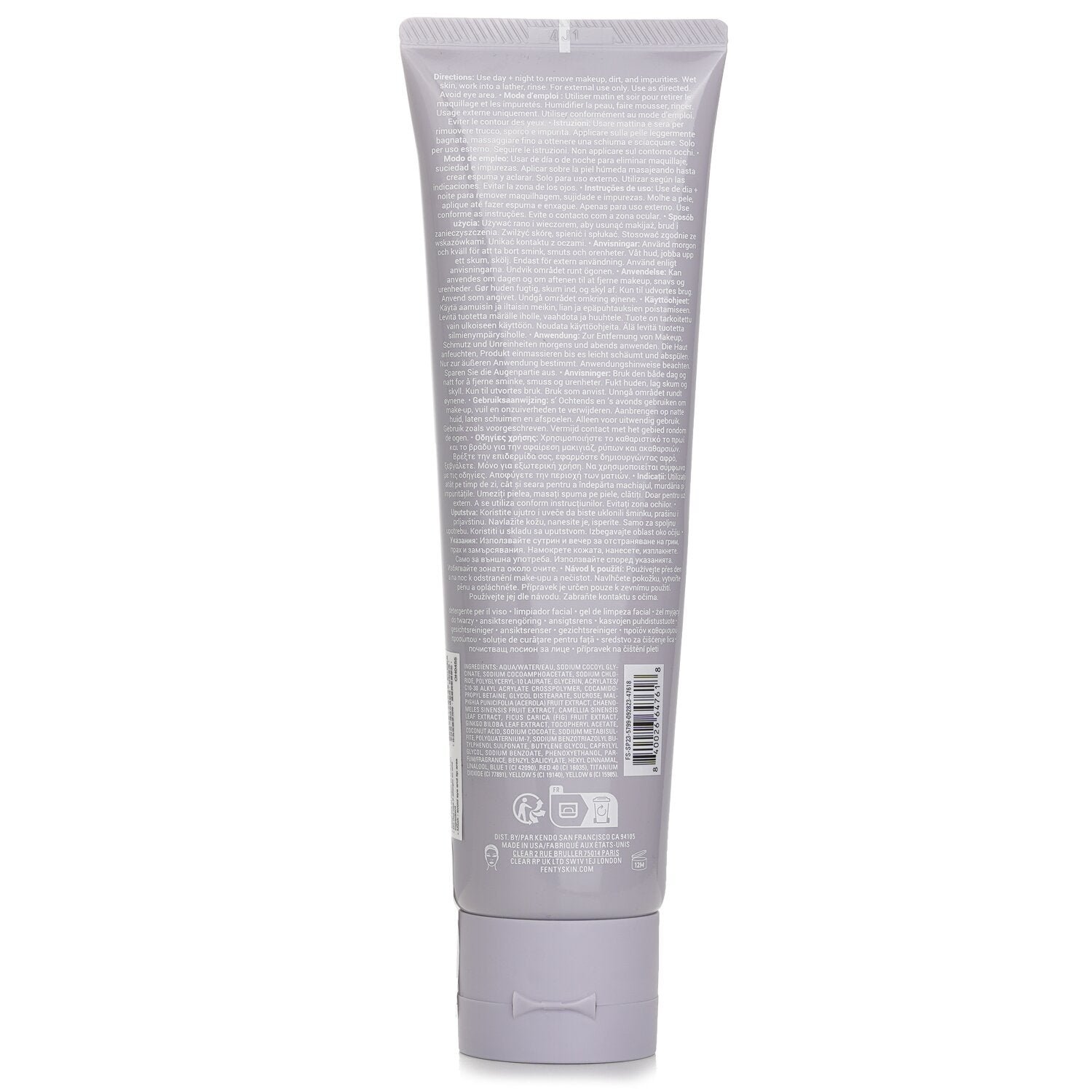 FENTY SKIN Total Cleans'R Remove-It-All Cleanser 647618 by Fenty Beauty by Rihanna - Image 3