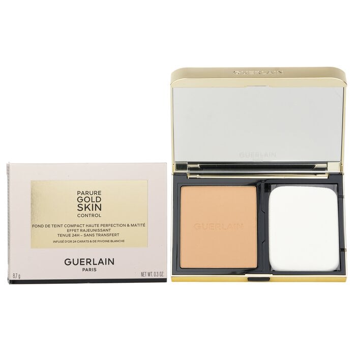 Parure Gold Skin Control High Perfection Matte Compact Foundation - # 4N 8.7g/0.3oz by Guerlain - Image 2
