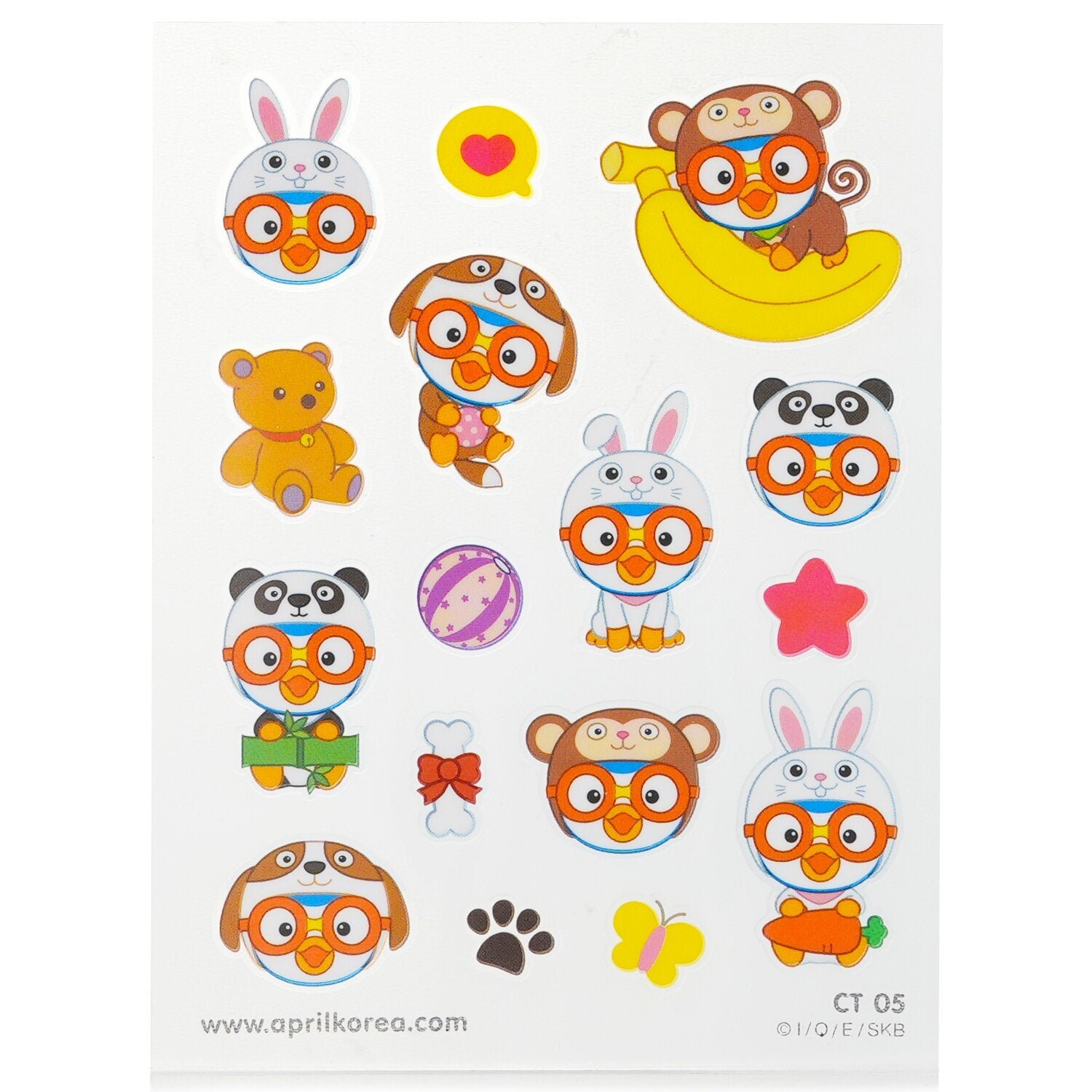 Pororo Body Sticker - # CT05 by April Korea - Image 2