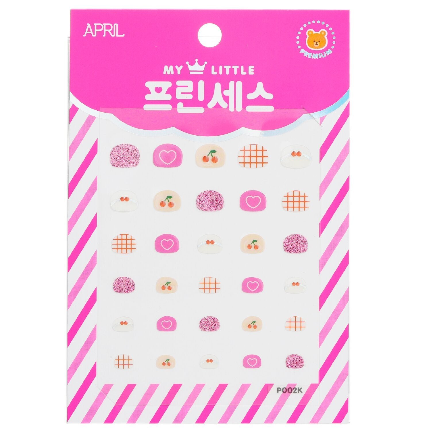 ملصق أظافر الأميرة للأطفال - # P002K من April Korea - صورة 1
