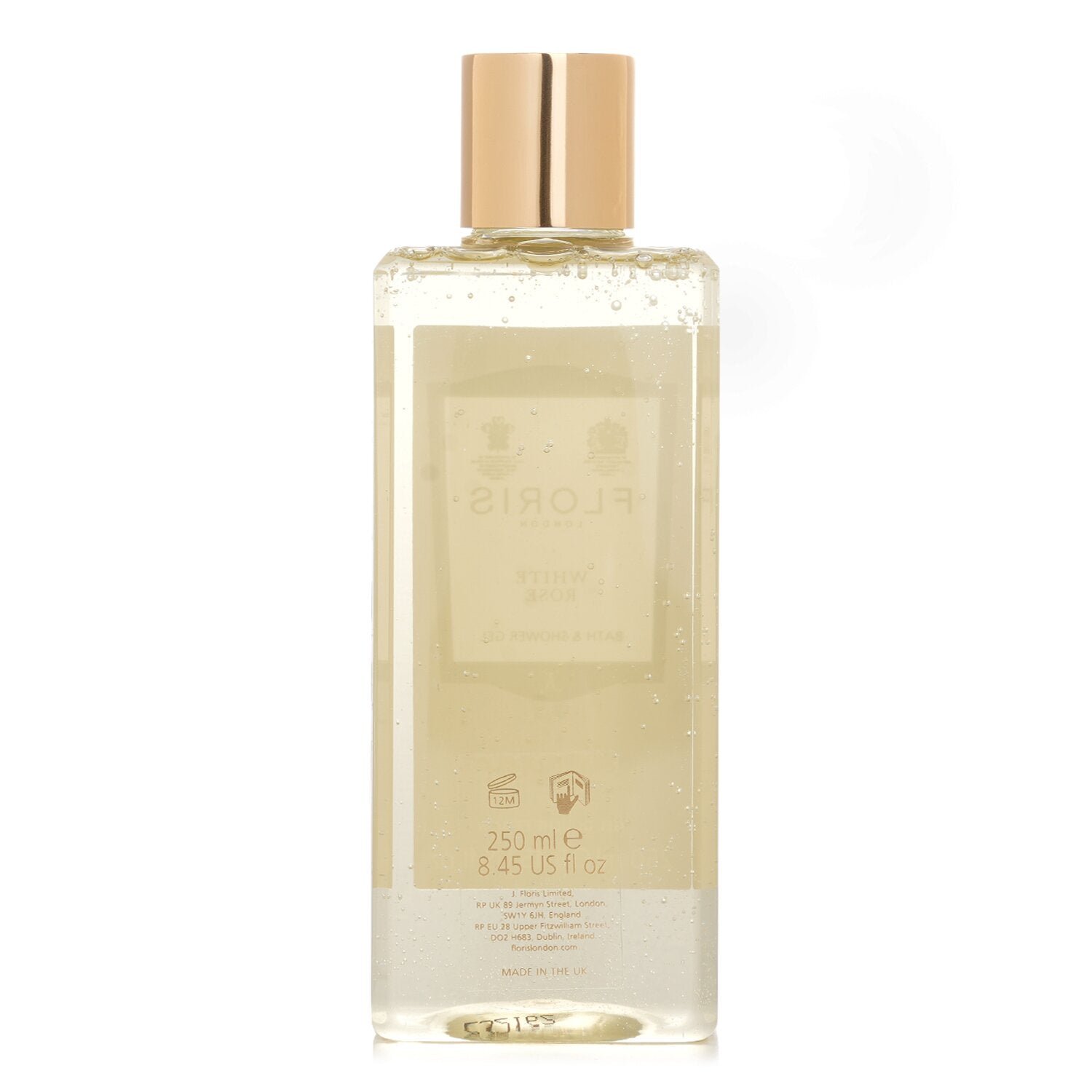 White Rose Moisturising Bath & Shower Gel(Random Packaging) by Floris - Image 3