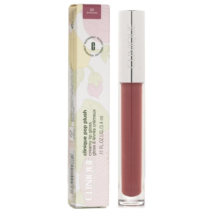 Pop Plush Creamy Lip Gloss - # 03 Brulee Pop 3.4ml/0.11oz by Clinique - Image 2