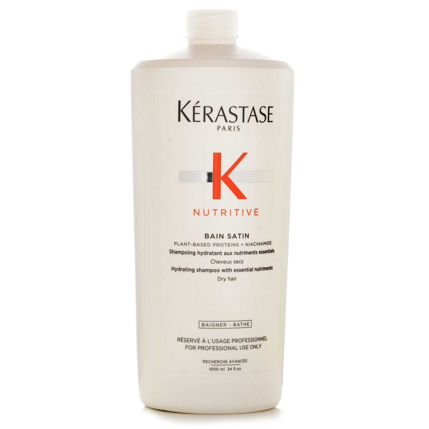 Nutritive Bain Satin Hydrating Shampoo With Essential Nutriments (Dry Hair) by Kerastase - Image 2