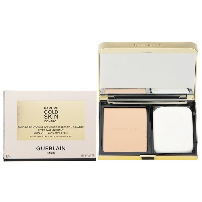 Parure Gold Skin Control High Perfection Matte Compact Foundation - # 3N 8.7g/0.3oz by Guerlain - Image 2