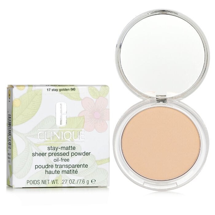 Stay Matte بودرة خالية من الزيوت - # 17 ذهبي 7.6g/0.27oz من Clinique - صورة 2