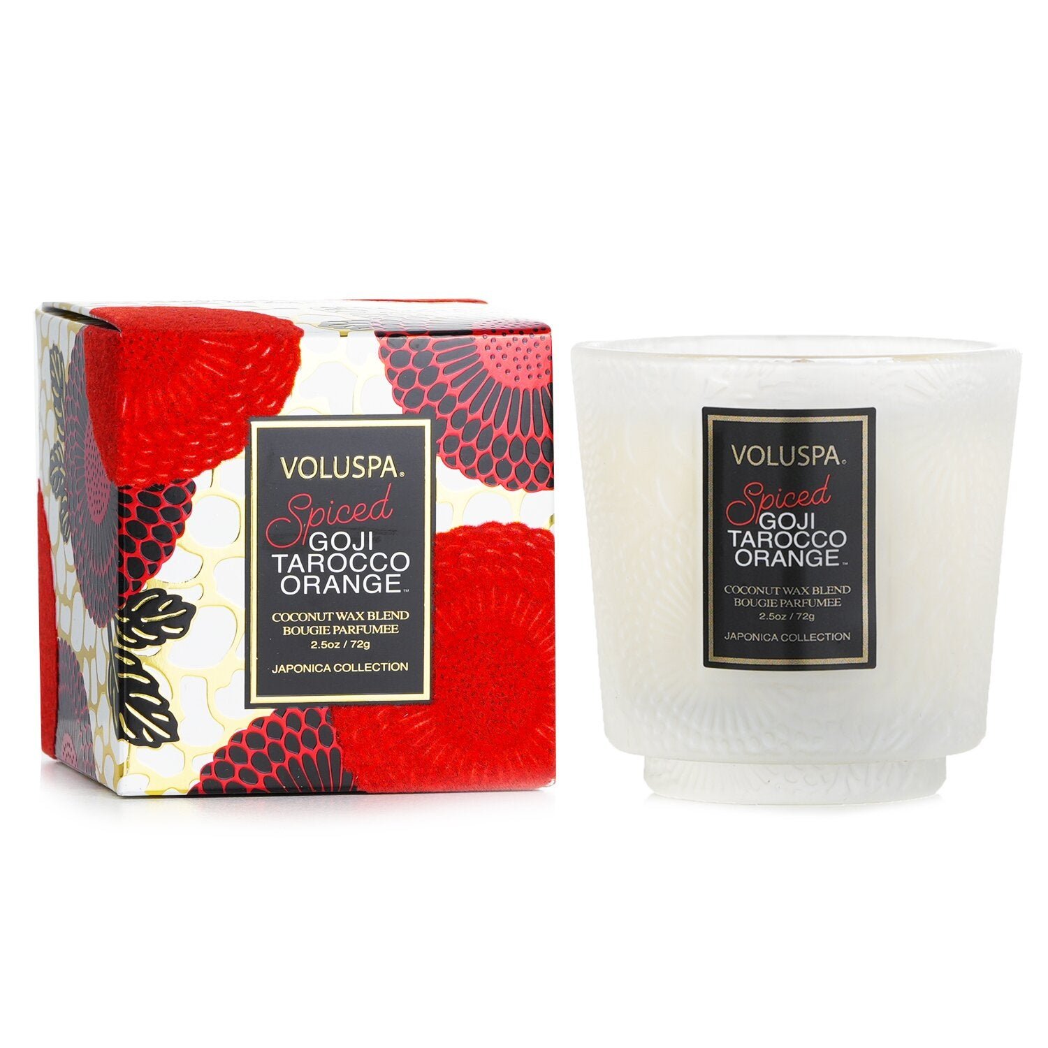 Petite Pedestal Candle - Spiced Goji Tarocco Orange by Voluspa - Image 2