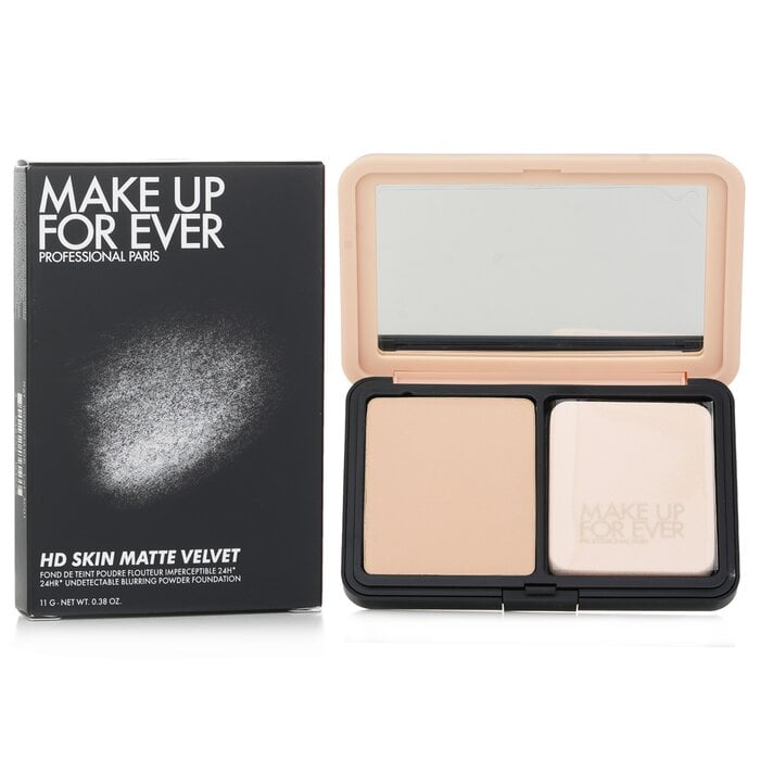 HD Skin Matte Velvet 24HR Undetectable Blurring Powder Foundation - # 1N06 11g/0.38oz by Make Up For Ever - Image 2