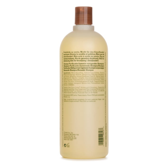 Rosemary Mint Purifying Shampoo 1000ml/33.8oz by Aveda - Image 3