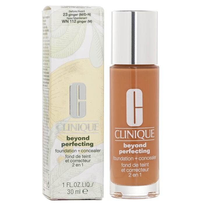 Beyond Perfecting Foundation & Concealer - # 23 Ginger (D-N) 30ml/1oz by Clinique - Image 2