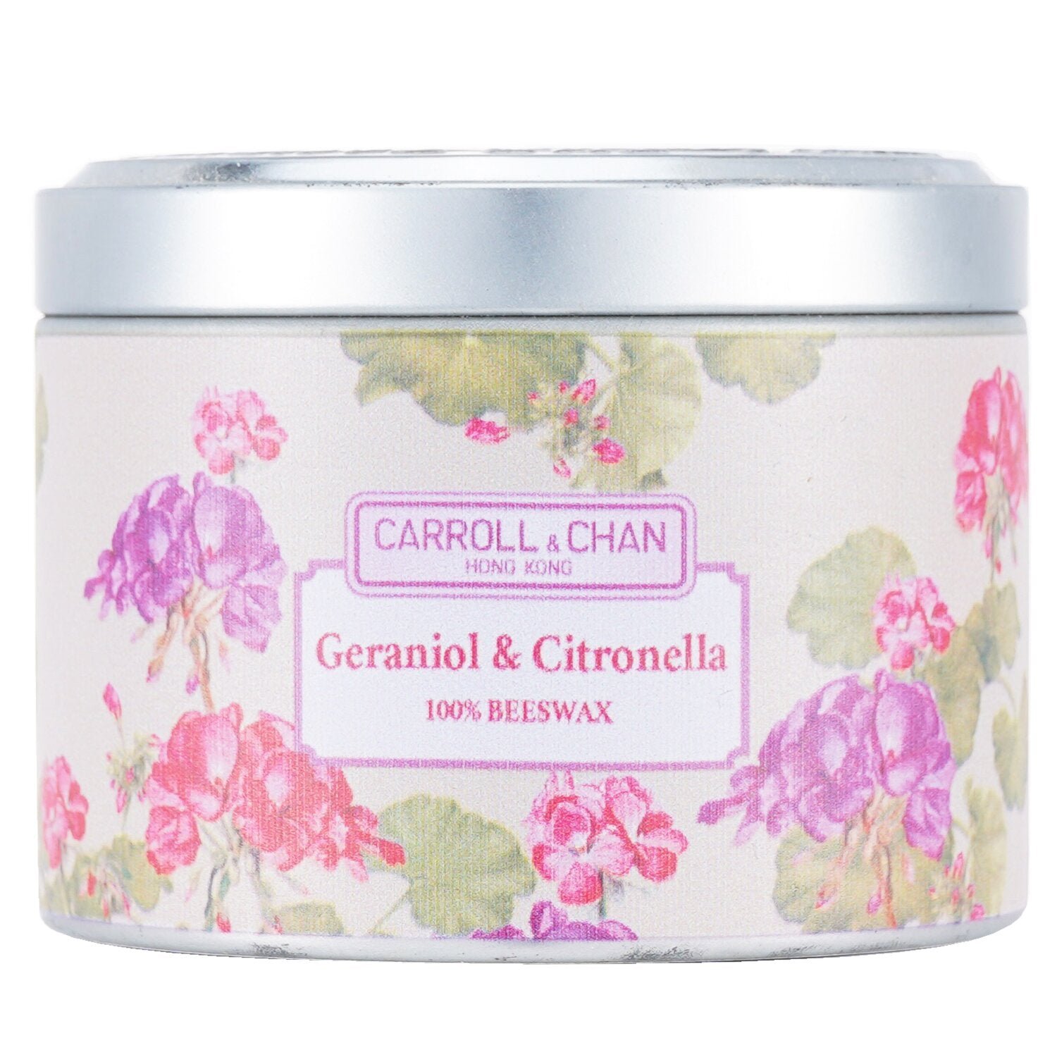شمع قصديري بشمع العسل 100% - Geraniol & Citronella من Carroll & Chan - صورة 1