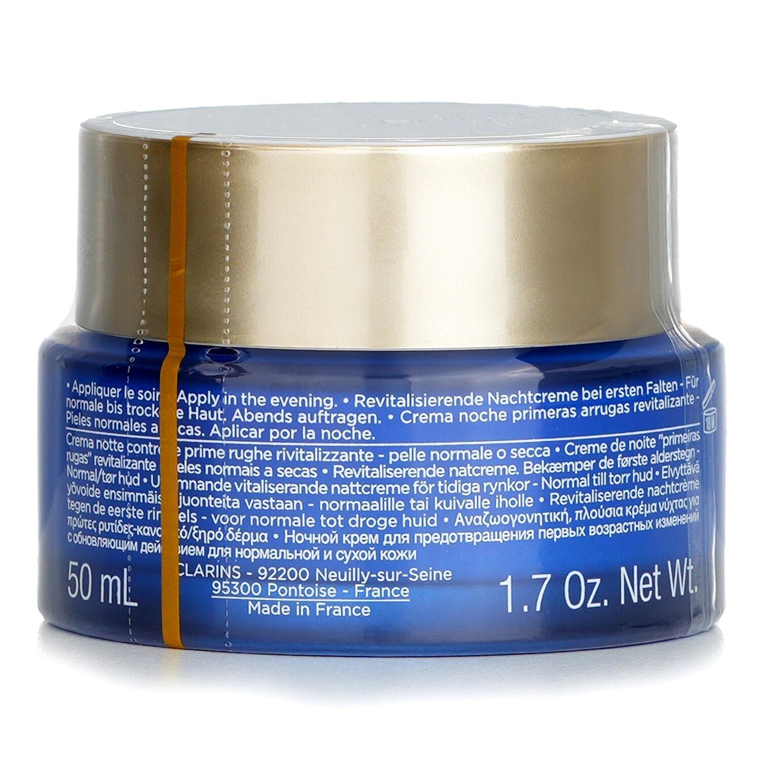 كريم ليلي مجدد للخطوط الدقيقة Multi-Active Night - للبشرة العادية إلى الجافة من Clarins - صورة 3