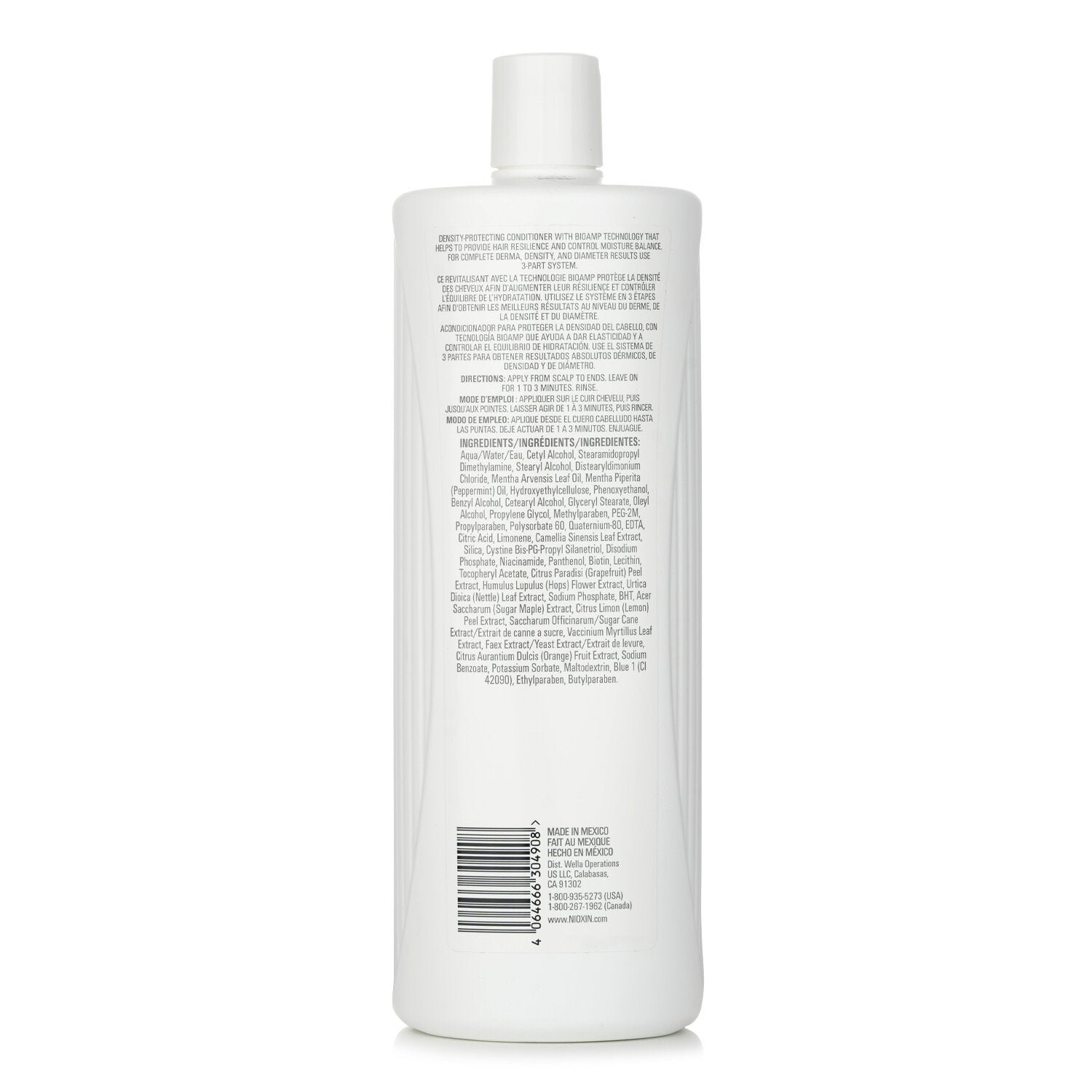 Density System 1 Scalp Therapy Conditioner (Natural Hair, Light Thinning) by Nioxin - Image 3