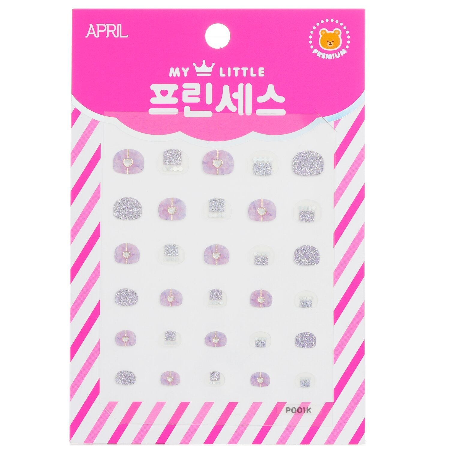 ملصق أظافر الأميرة للأطفال - # P001K من April Korea - صورة 1