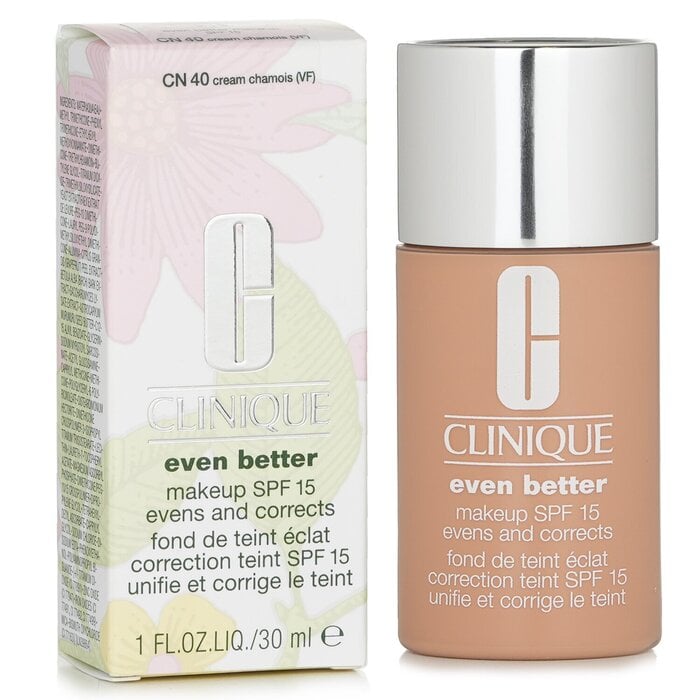 Even Better مكياج (SPF15) (للبشرة بين الجافة المختلطة والدهنية المختلطة) - No 04/ CN40 شاموا كريمي من Clinique - صورة 2