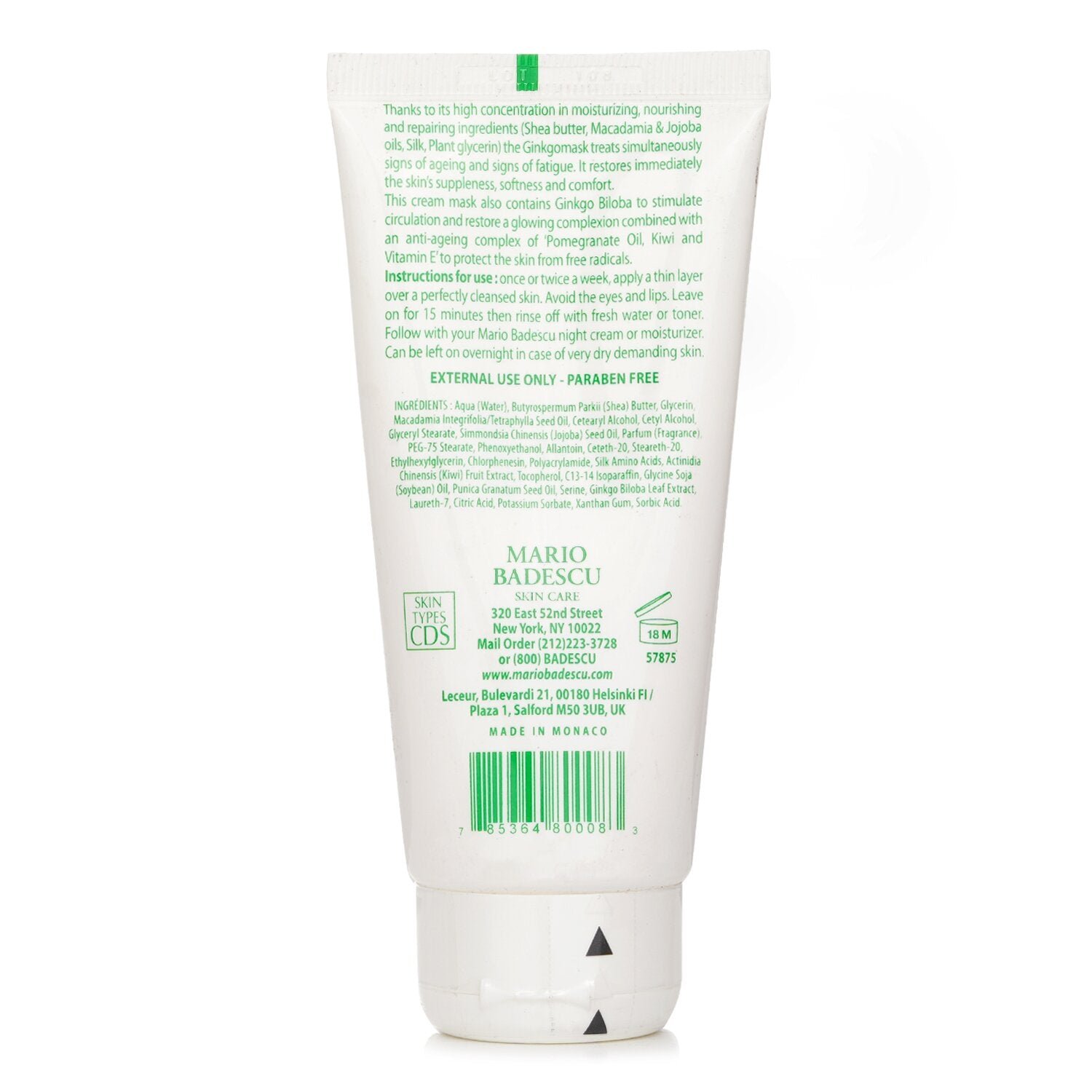 Ginkgo Mask - For Combination/ Dry/ Sensitive Skin Types by Mario Badescu - Image 3