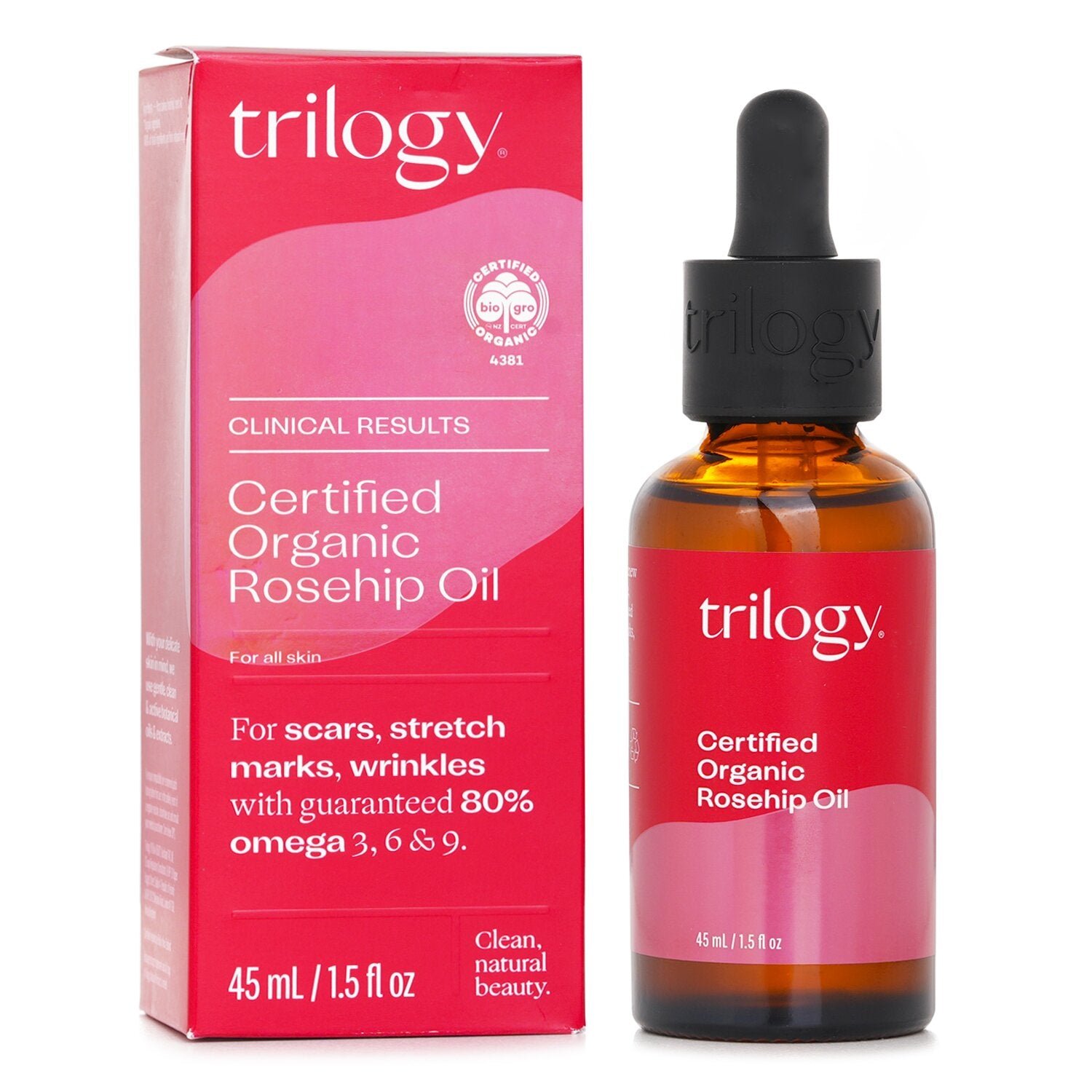 Certified Organic Rosehip Oil by Trilogy - Image 2