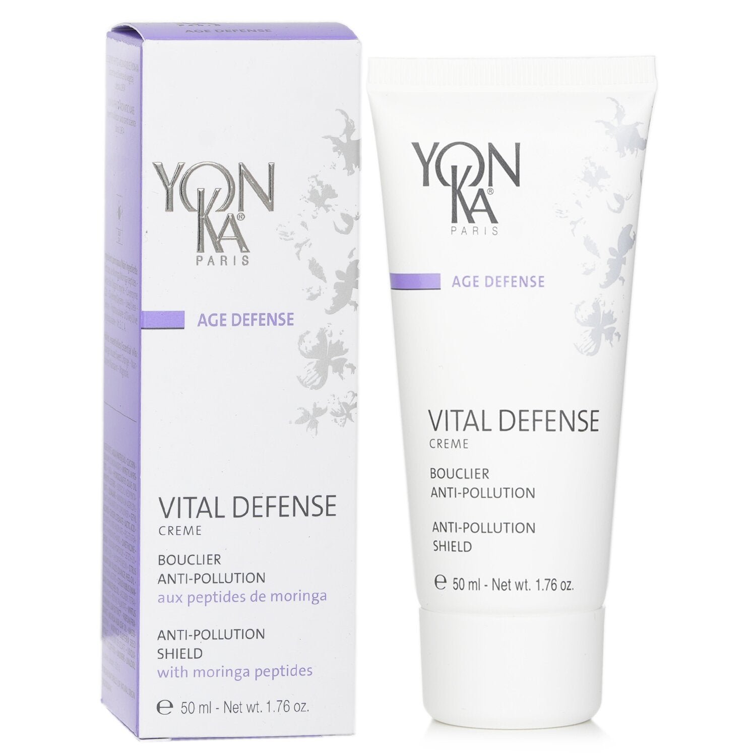 Age Defense Vital Defense Creme With Moringa Peptides - Anti-Pollution Shield by Yonka - Image 2
