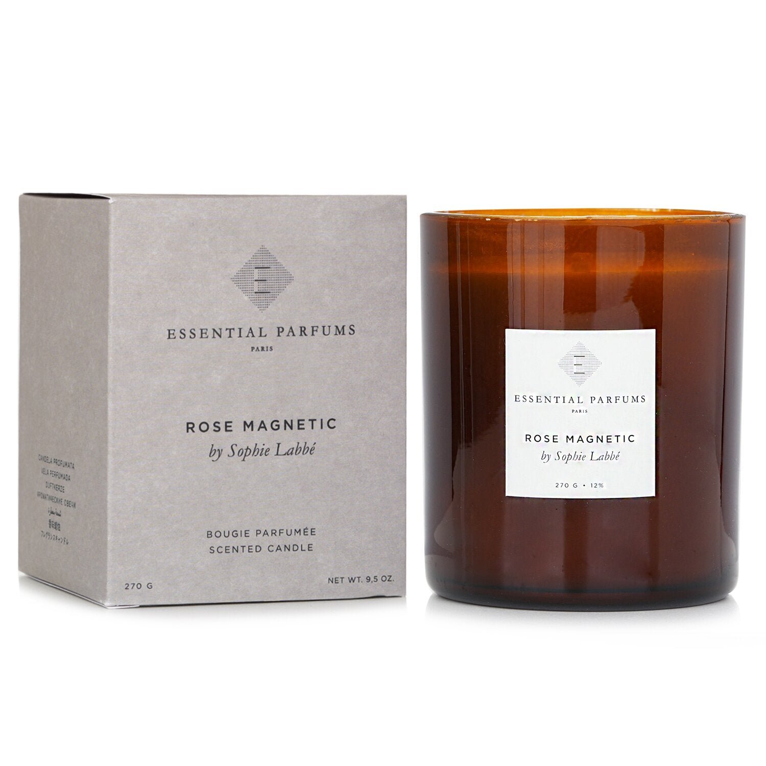 Rose Magnetic by Sophie Labbe Scented Candle by Essential Parfums - Image 2