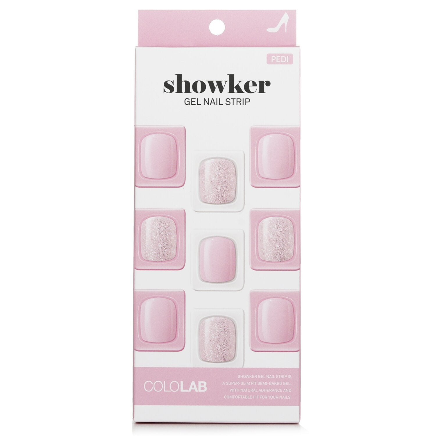 Showker Gel Nail Strip # CPG107 Romantic Tutu من Cololab - صورة 1