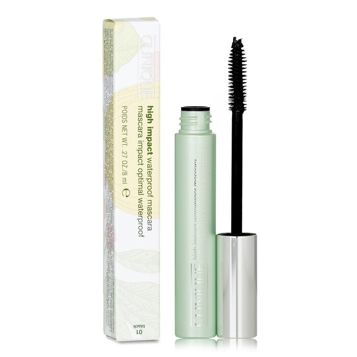 High Impact Waterproof Mascara - # 01 Black 8ml/0.28oz by Clinique - Image 2