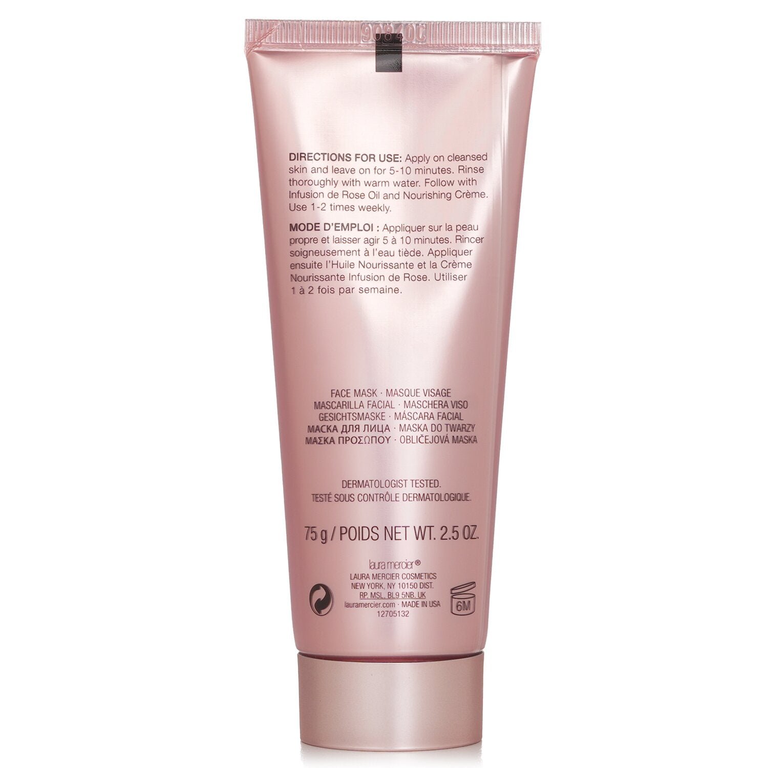 Flawless Skin Infusion De Rose Purifying Clay Mask by Laura Mercier - Image 3