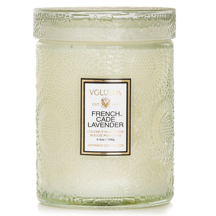 Small Jar Candle - French Cade Lavender 156g/5.5oz by Voluspa - Image 1