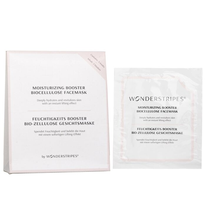 Moisturizing Booster Biocellulose Facemask 5pcs by WONDERSTRIPES - Image 1