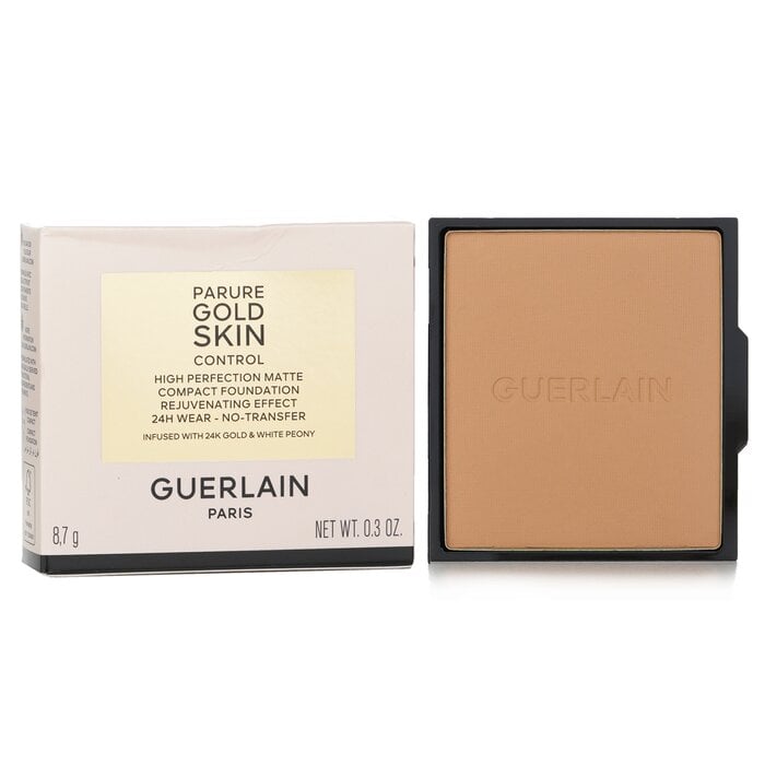 أساس بارور غولد للسيطرة على البشرة عالي الكمال المات في علبة مدمجة - # 4N 8.7g/0.3oz من Guerlain - صورة 2