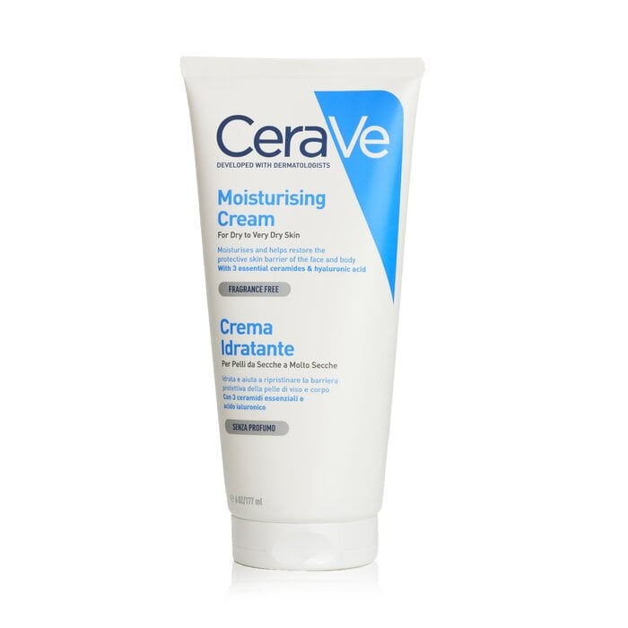 Moisturising Cream For Dry to Very Dry Skin 177ml/6oz by CeraVe - Image 1