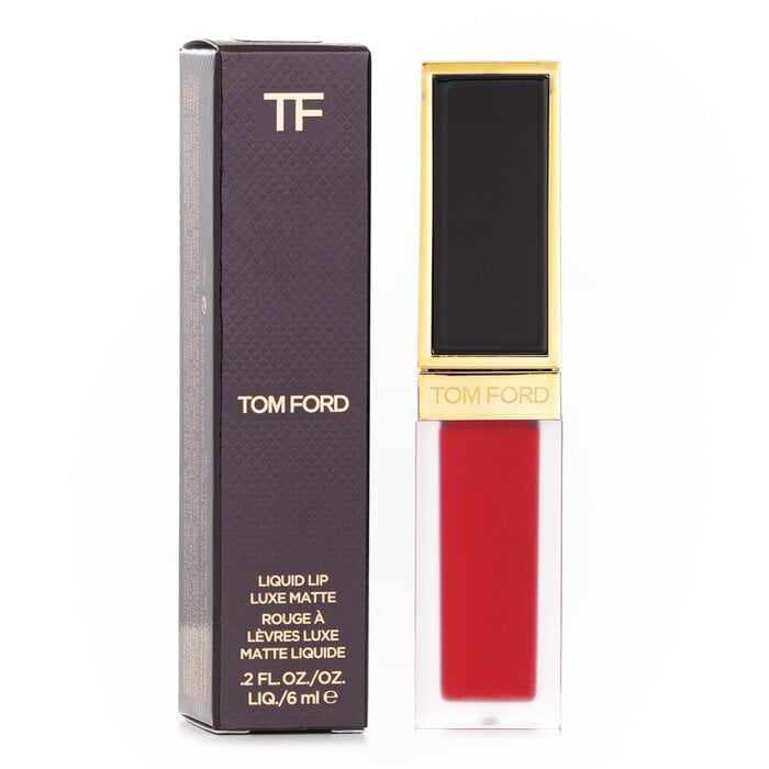 Liquid Lip Luxe Matte - #16 Scarlet Rouge 6ml/0.2oz by Tom Ford - Image 2