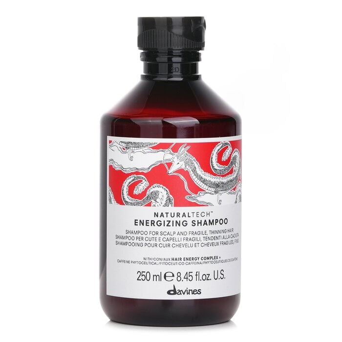 شامبو منشط Natural Tech (لفروة الرأس والشعر الرفيع والهش) 250ml/8.45oz من Davines - صورة 2
