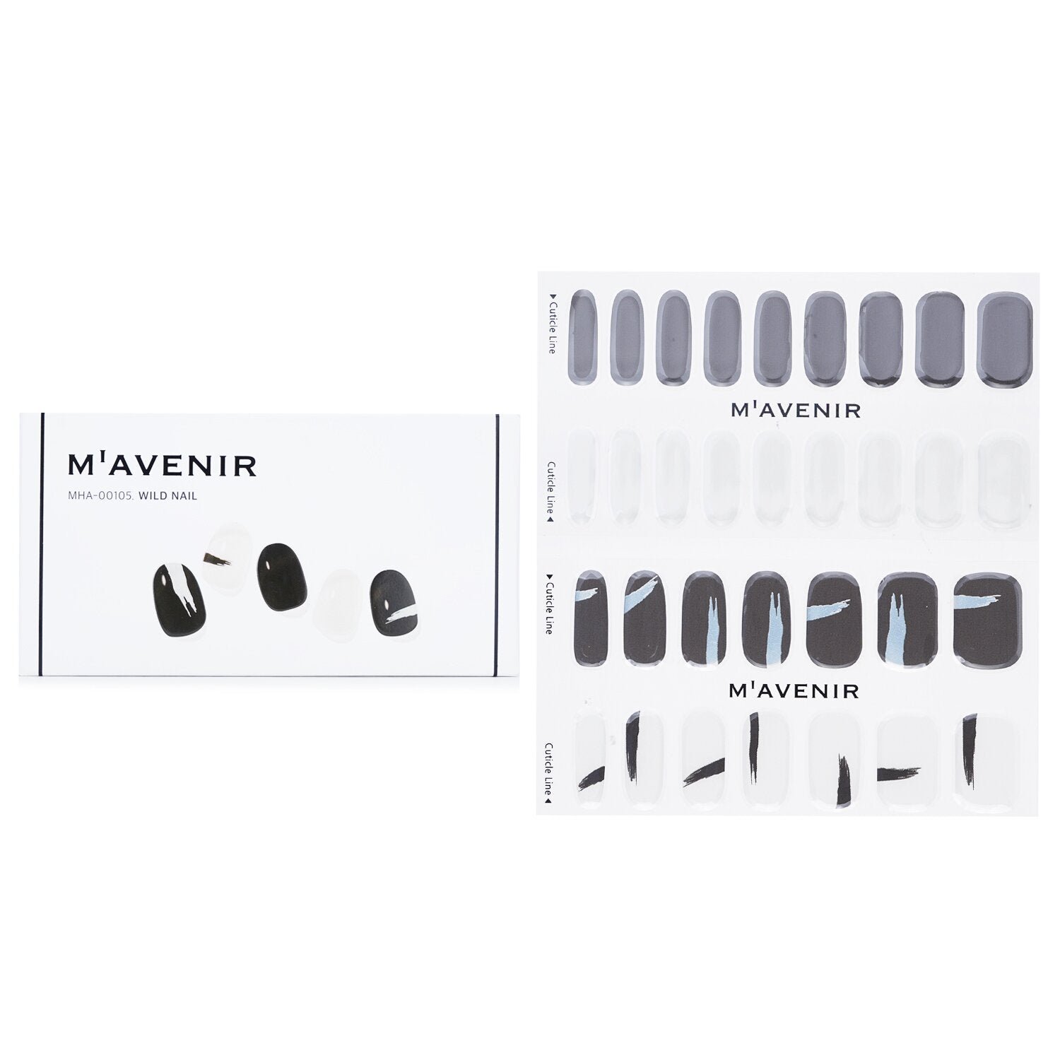 Nail Sticker (Assorted Colour) - # Wild Nail by Mavenir - Image 1