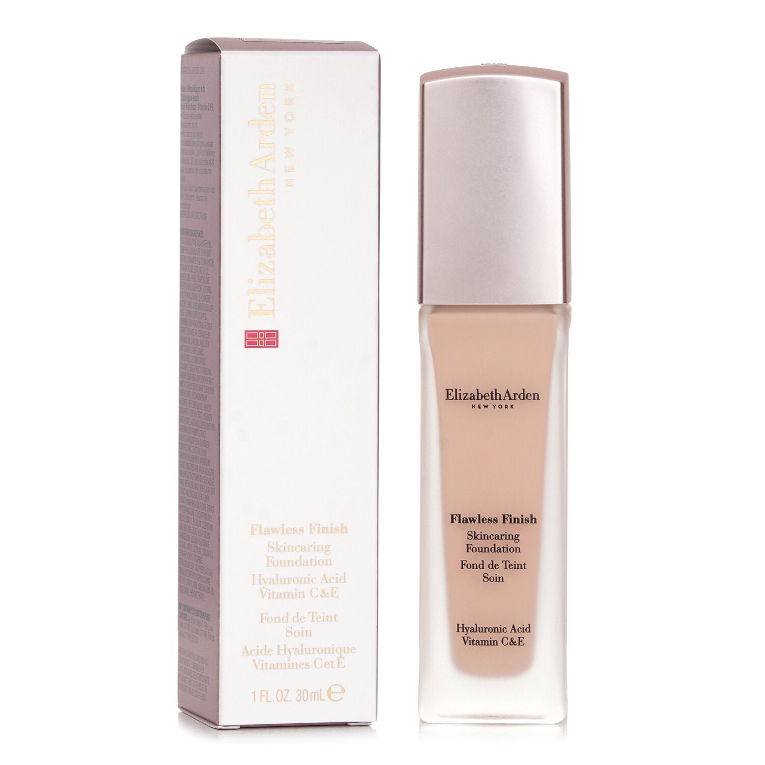 Flawless Finish Skincaring Foundation - # 140C من Elizabeth Arden - صورة 2
