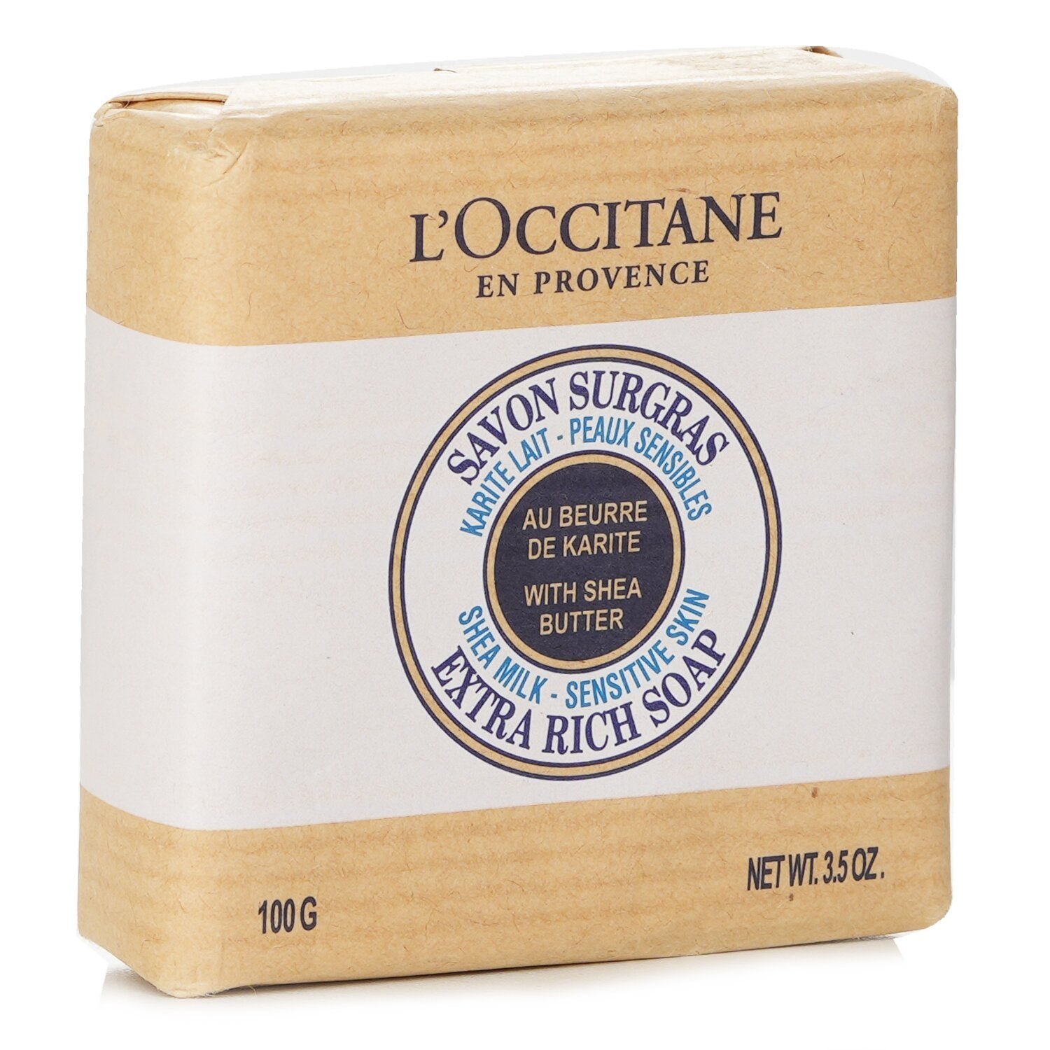 Shea Butter Extra Gentle Soap - Milk by L'Occitane - Image 2
