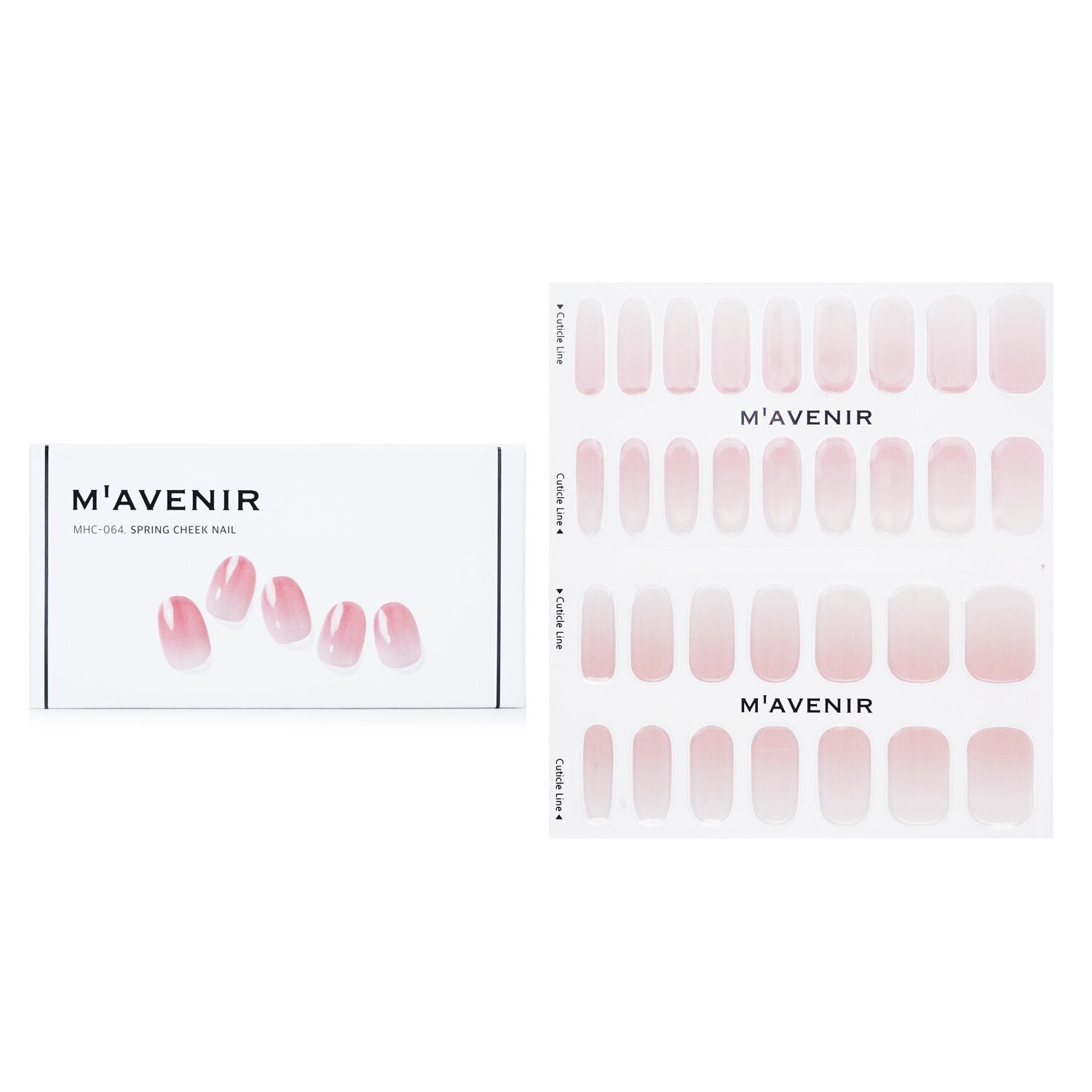 Nail Sticker (Pink) - # Spring Cheek Nail by Mavenir - Image 1