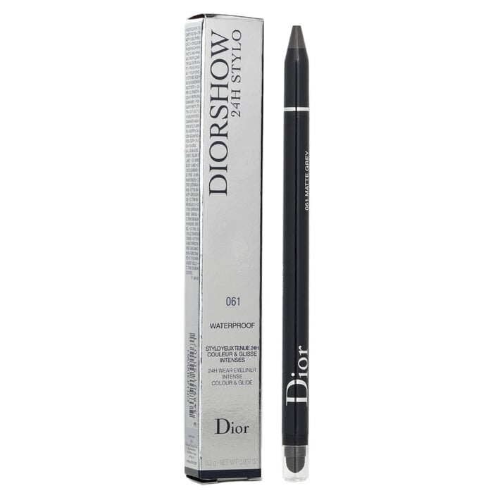 Diorshow 24H Stylo Waterproof Eyeliner - # 061 Matte Grey 0.2g/0.007oz by Christian Dior - Image 2